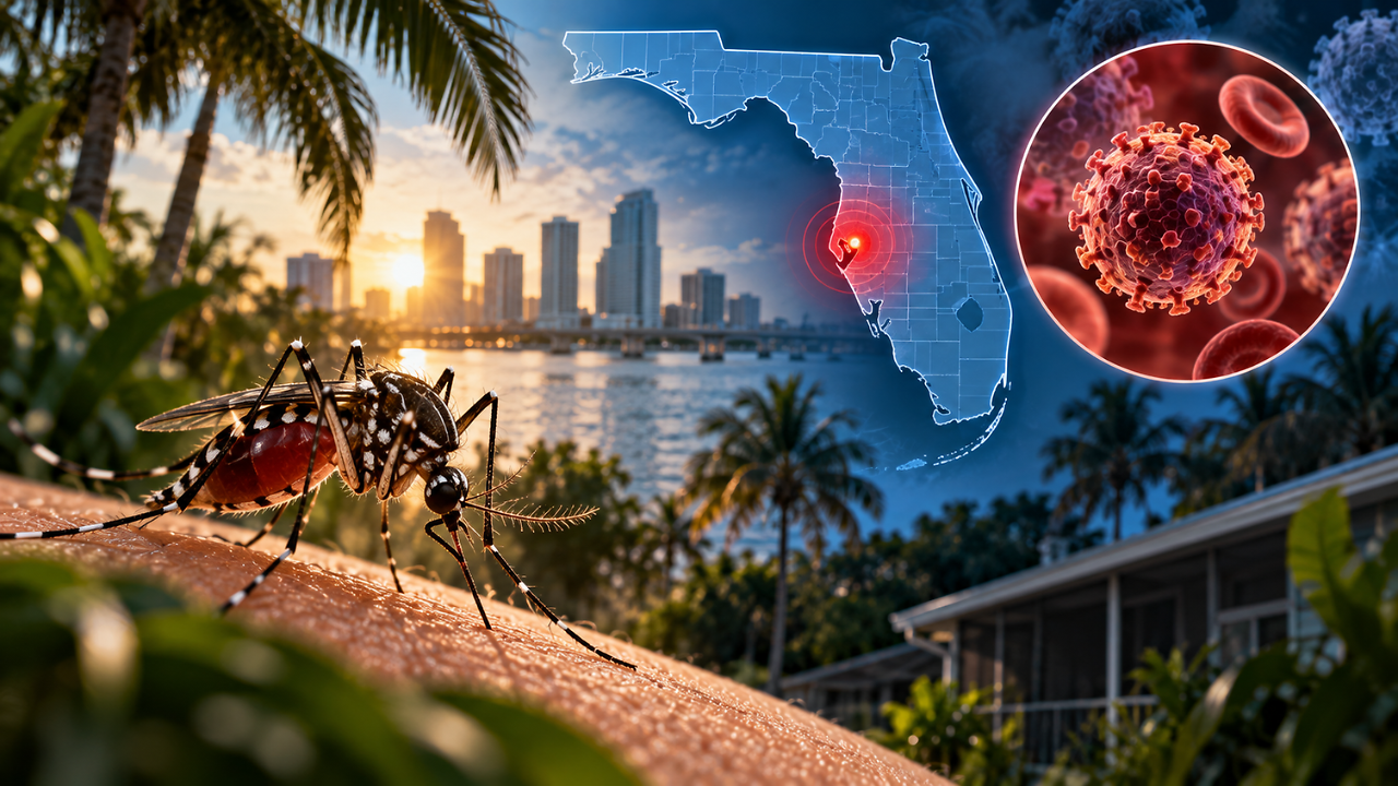 Photo: healthandme.com Florida Records First 2026 Dengue Death Amid Surge in Local Cases