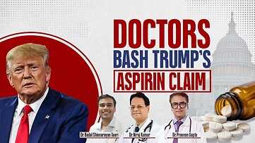 Donald Trump Takes Aspirin Daily: Should You? Doctors Explain Dose, Risks & Side Effects