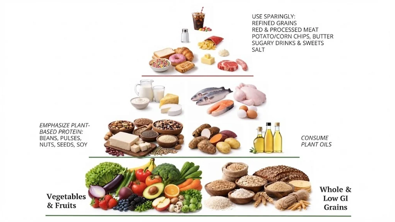 Global Food Pyramid Differs from RFK Jr.'s Healthy Agenda Guidance
